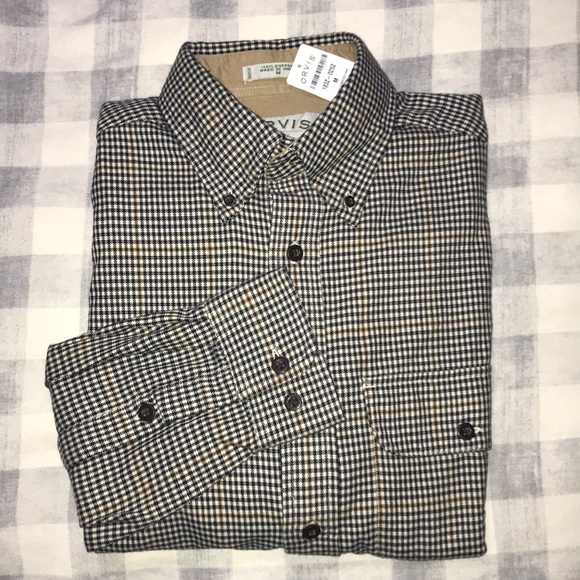 Orvis Other - Orvis 🎣  Houndstooth Button Down ⭐️HOST PICK⭐️